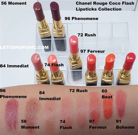 chanel lipstick orange|Chanel lip color chart.